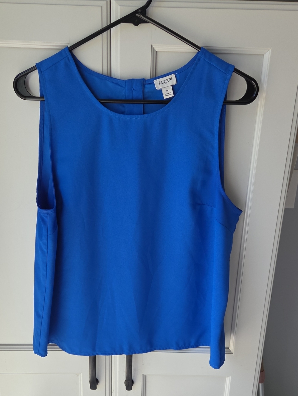J. Crew Cobalt Blue Sleeveless Camisole